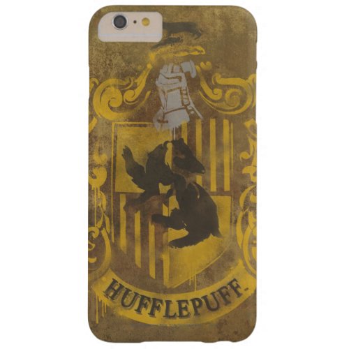Harry Potter  Hufflepuff Crest Spray Paint Barely There iPhone 6 Plus Case
