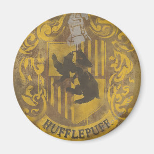 Harry Potter Hufflepuff Crest Spray Paint Magnet