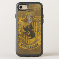 Harry Potter | Hufflepuff Crest Spray Paint OtterBox Symmetry iPhone 7 Case