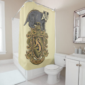 Harry Potter | Hufflepuff Crest with Badger Shower Curtain