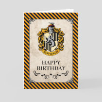 Harry Potter | Hufflepuff Happy Birthday Card