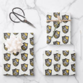 Harry Potter, Hufflepuff Badger Icon Wrapping Paper Sheets