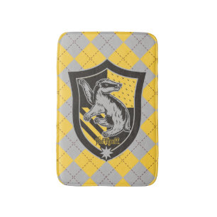 Harry Potter Hufflepuff House Pride Crest Bath Mat
