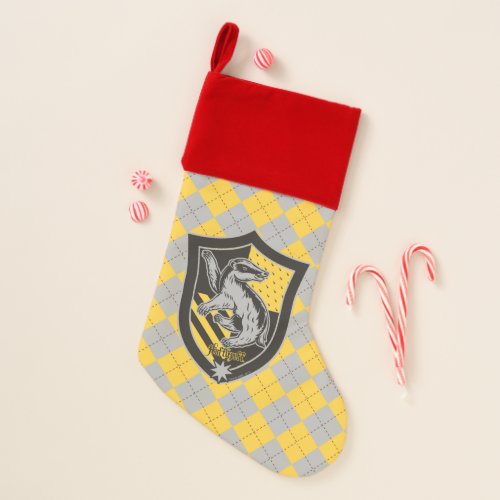 Harry Potter  Hufflepuff House Pride Crest Christmas Stocking
