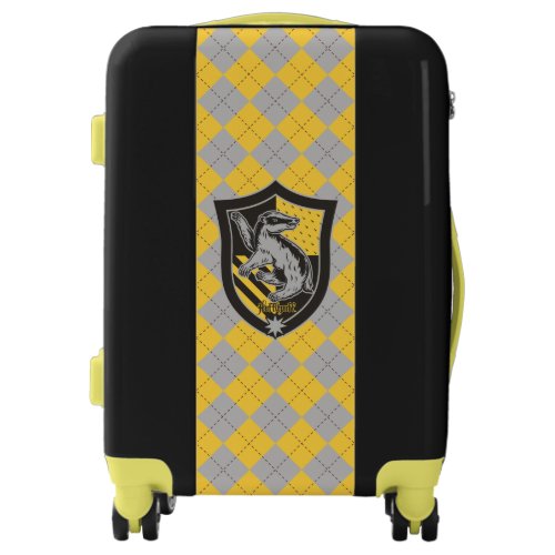 Harry Potter  Hufflepuff House Pride Crest Luggage