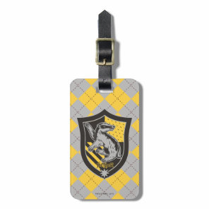 Harry Potter | Hufflepuff House Pride Crest Luggage Tag