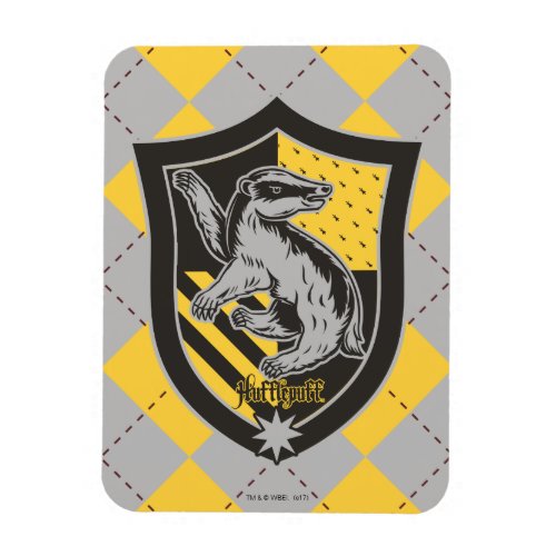 Harry Potter  Hufflepuff House Pride Crest Magnet