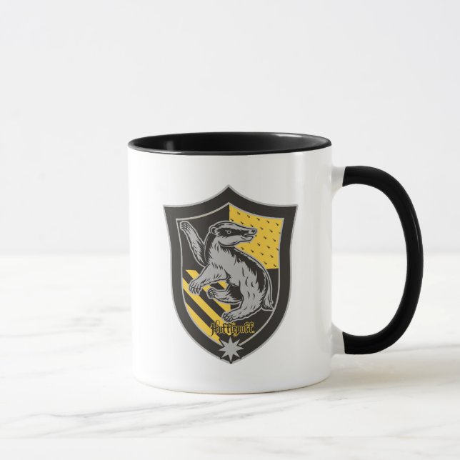 Harry Potter | Hufflepuff House Pride Crest Mug (Right)