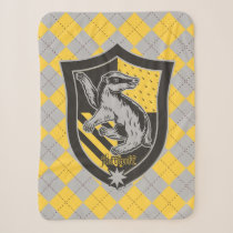 Harry Potter | Hufflepuff House Pride Crest Sherpa Blanket
