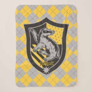 Harry Potter | Hufflepuff House Pride Crest Sherpa Blanket