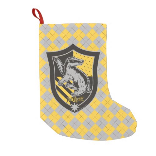 Harry Potter  Hufflepuff House Pride Crest Small Christmas Stocking