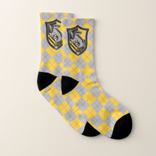 Harry Potter  Hufflepuff House Pride Crest Socks