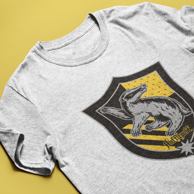 Harry Potter | Hufflepuff House Pride Crest T-Shirt (Creator Uploaded)