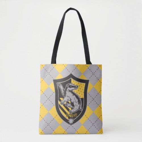 Harry Potter  Hufflepuff House Pride Crest Tote Bag