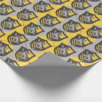 HARRY POTTER™, HUFFLEPUFF™ Crest Wrapping Paper Sheets