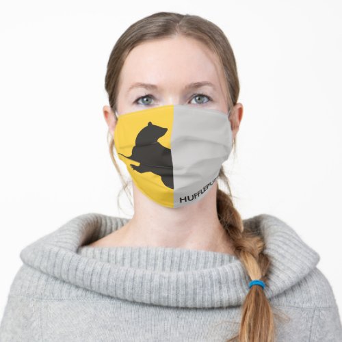 Harry Potter  Hufflepuff House Pride Graphic Adult Cloth Face Mask