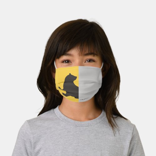 Harry Potter  Hufflepuff House Pride Graphic Kids Cloth Face Mask