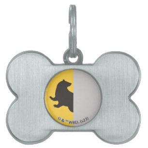 Harry Potter Hufflepuff House Pride Graphic Pet ID Tag