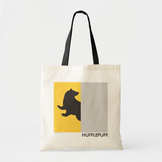 Harry Potter | Hufflepuff House Pride Graphic Tote Bag (Front)