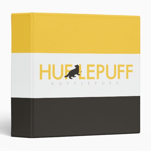 Harry Potter  Hufflepuff House Pride Logo Binder