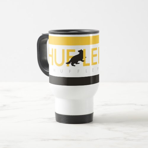 Harry Potter  Hufflepuff House Pride Logo Travel Mug