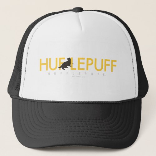 Harry Potter  Hufflepuff House Pride Logo Trucker Hat