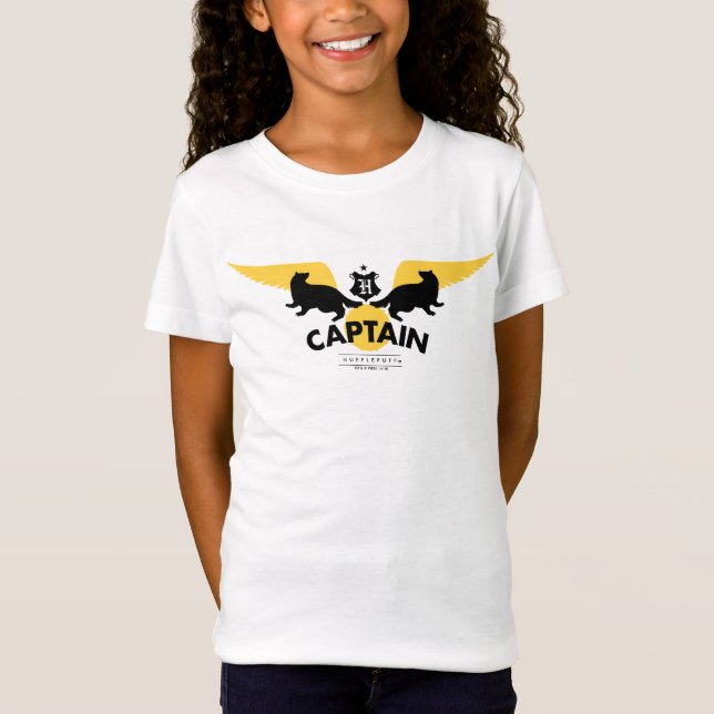 Harry Potter | HUFFLEPUFF™ House Quidditch Captain T-Shirt (Front)