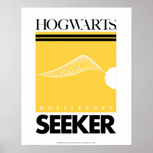 Harry Potter HUFFLEPUFF™ House Quidditch Seeker Poster