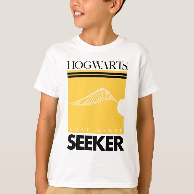 Harry Potter | HUFFLEPUFF™ House Quidditch Seeker T-Shirt (Front)