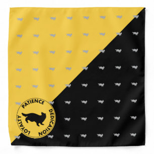 Harry Potter   HUFFLEPUFF™ House Traits Graphic Bandana
