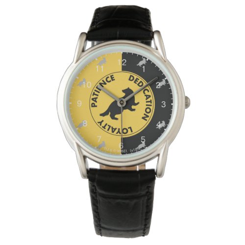 Harry Potter  HUFFLEPUFF House Traits Graphic Watch