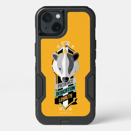 Harry Potter  HUFFLEPUFF House Traits Sigil iPhone 13 Case