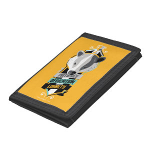 Harry Potter HUFFLEPUFF™ House Traits Sigil Tri-fold Wallet