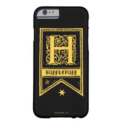 Harry Potter  Hufflepuff Monogram Banner Barely There iPhone 6 Case