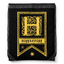 Harry Potter | Hufflepuff Monogram Banner Drawstring Bag Harry Potter | Hufflepuff Monogram Banner Drawstring Bag