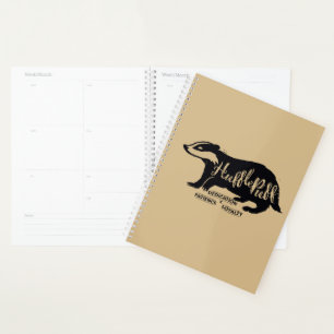 Harry Potter   HUFFLEPUFF™ Silhouette Typography Planner