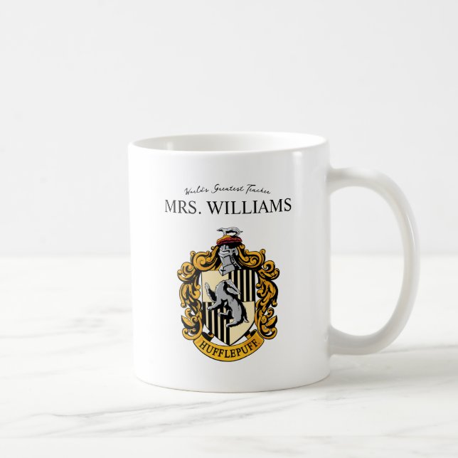 Harry Potter | Hufflepuff Teacher Personalized Coffee Mug (Right)