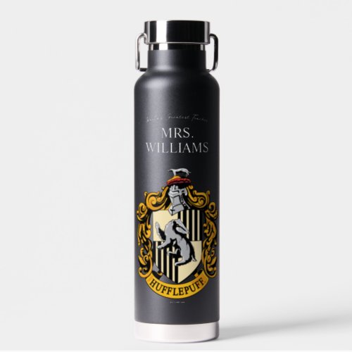 Harry Potter  Hufflepuff Teacher Personalized Water Bottle
