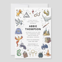 Harry Potter Icon's Baby Shower Invitation