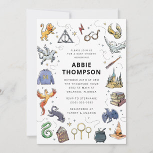 Harry Potter Icon's Baby Shower Invitation