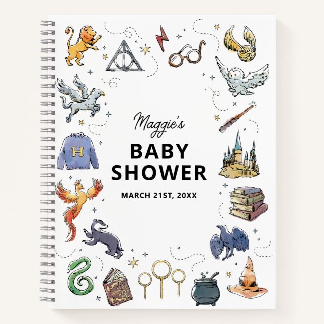 Harry Potter Icon's Baby Shower Notebook (Front)