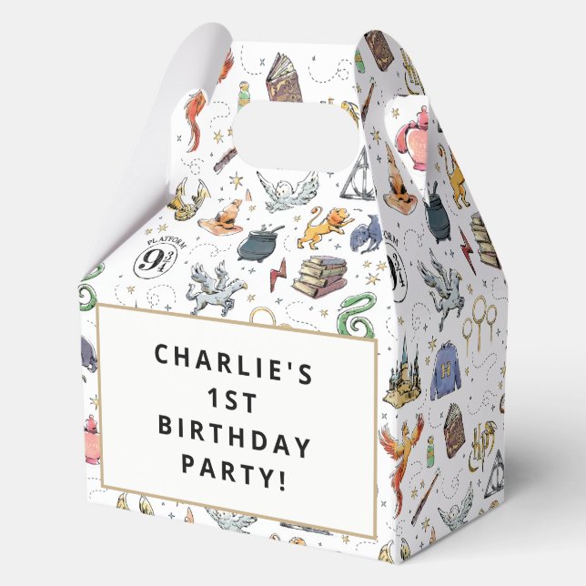 Harry Potter Icon's Birthday Favor Boxes (Front)