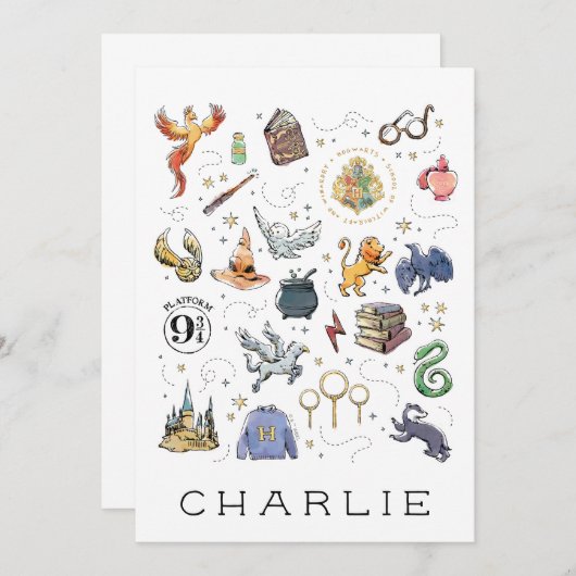 HARRY POTTER™ Icons Flat Card (Front/Back)