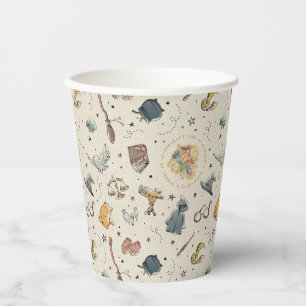 Harry Potter Icons Pattern - Baby Shower Paper Cups