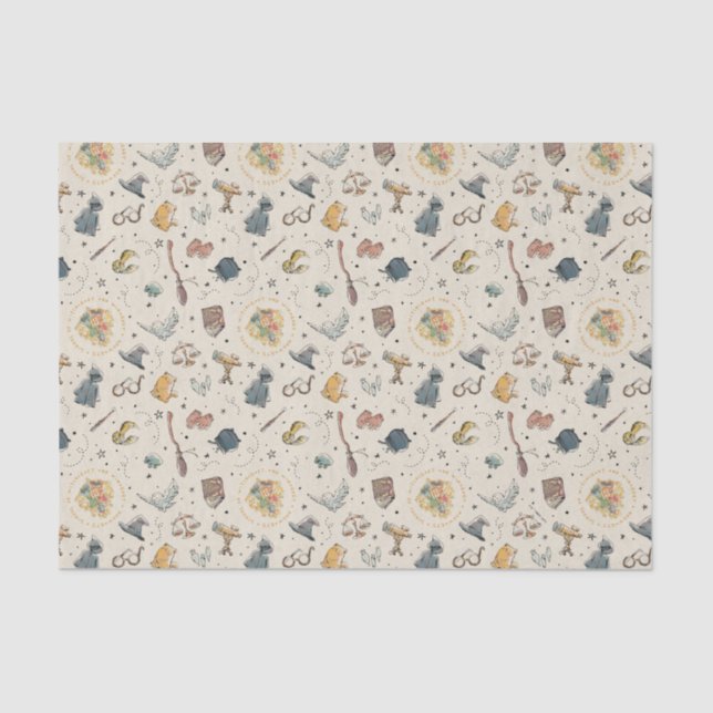 Harry Potter Icons Pattern - Baby Shower Tissue Paper (Front)