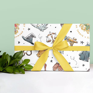 Universal Studios Harry Potter Christmas at Hogwarts Wrapping Paper Se – I  Love Characters