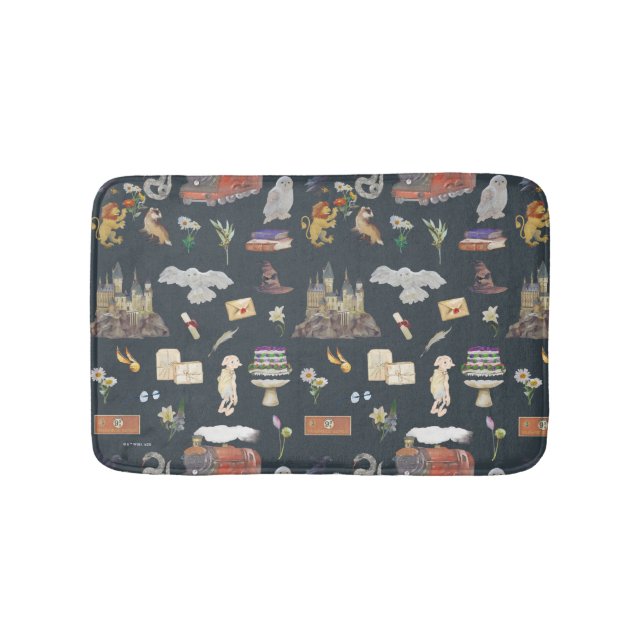 HARRY POTTER™ | Icons Pattern Bath Mat (Front)