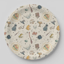 Harry Potter Icons Pattern - Birthday Paper Plates
