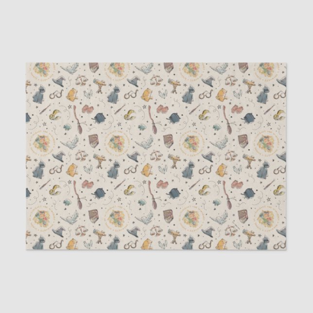 Harry Potter Icons Pattern - Birthday Tissue Paper (Front)