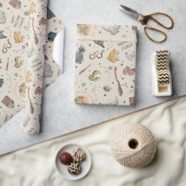Harry Potter Icons Pattern - Birthday Wrapping Paper
